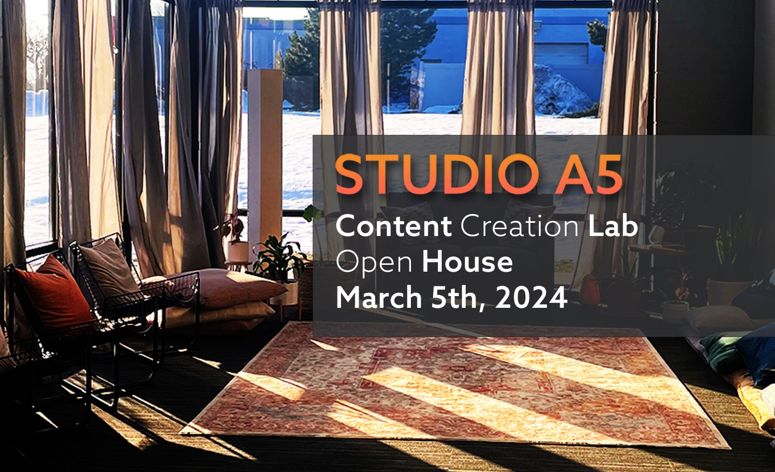 The Connect Show Live Open House - Studio A5 Content Creation Lab